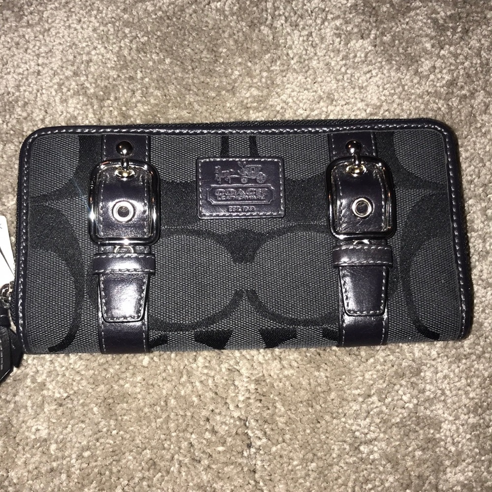Coach Zip around wallet